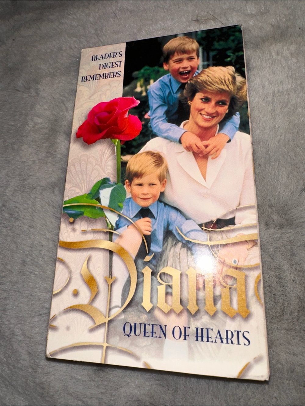⭐️ Vintage Diana Queen of Hearts Reader's Digest VHS